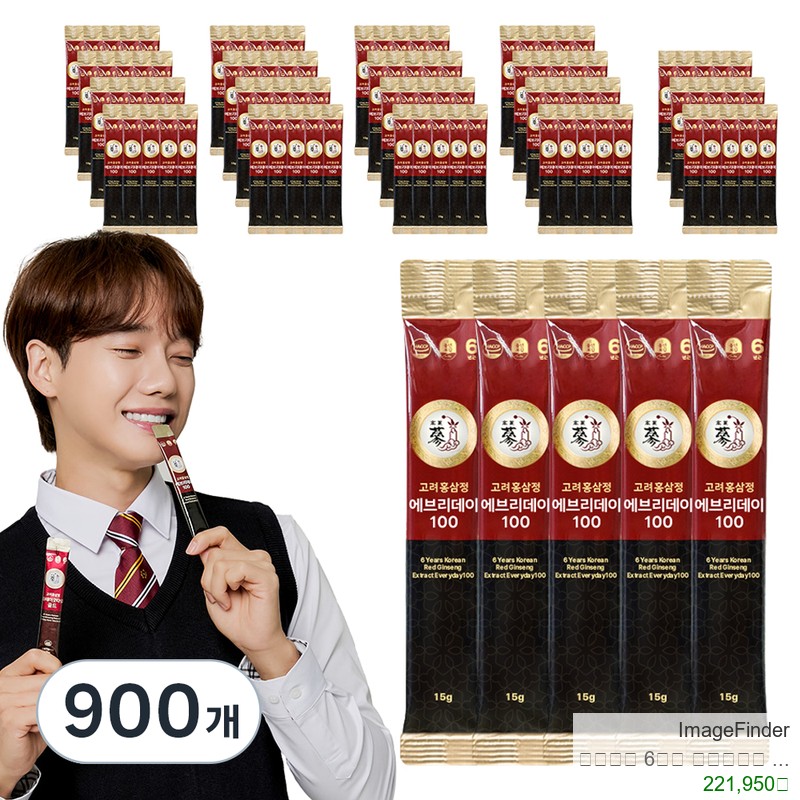 풍년보감 6년근 고려홍삼정 에브리데이100, 15g, 900개