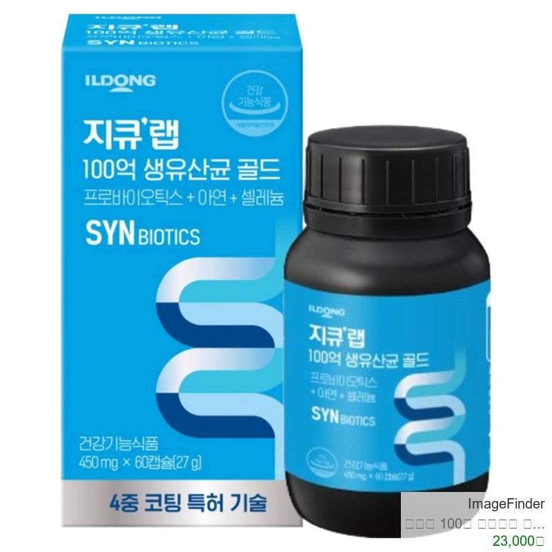 지큐랩 100억 생유산균 골드, 60정, 1개